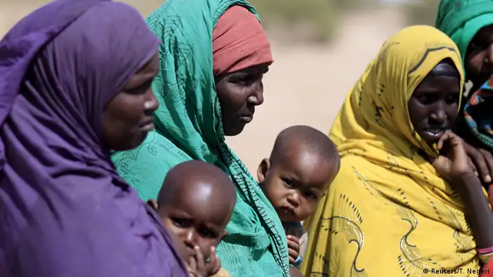 Ethiopian women and children
