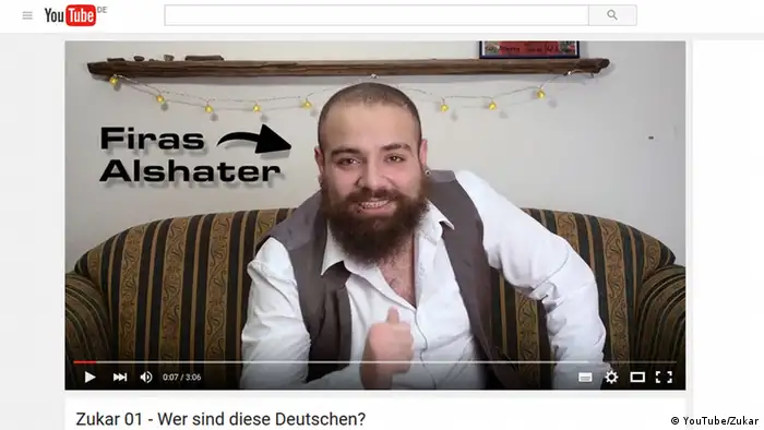 Deutschland aus der Perspektive eines Flüchtlings Screenshot vom YouTube Video