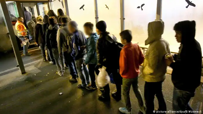 Minderjährige Flüchtlinge vermisst in Europa