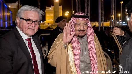 Saudi-Arabien Steinmeier zu Besuch in Riad mit König Salman