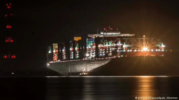 Deutschland Containerschiff CSCL