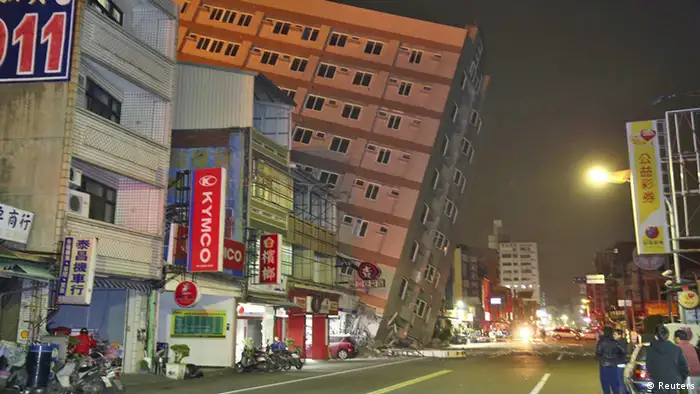 Taiwan Erdbeben 