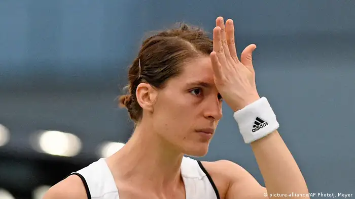 Die deutsche Tennisspielerin Andrea Petkovic