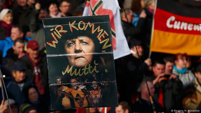 Pegida Demonstration in Dresden (Reuters/H. Hanschke)
