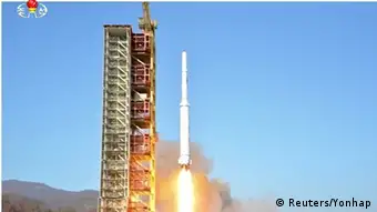 Nordkorea Start von Langstreckenrakete