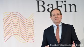 Феликс Хуфельд, глава регулятора BaFin
