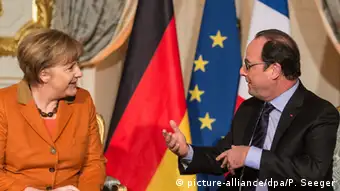 Merkel und Hollande treffen sich informell in Straßburg
