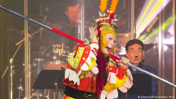 Chinesisches Neujahrsfest Liu Xiao Ling Tong Monkey King New York 