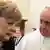 Vatikanstadt Angela Merkel und Papst Franziskus