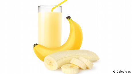 Bananenmilch Symbolbild