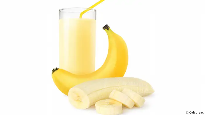 Bananenmilch Symbolbild