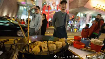 China Straßenküche in Hongkong
