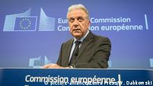 10.02.2016 *** Feb. 10, 2016 - Brussels, Bxl, Belgium - Dimitris Avramopoulos , EU commissioner for Migration and home affairs in Brussels, Belgium on 10.02.2016 Avraopoulos delivered remarks on the implementation of priority actions within the scope of an European Agenda on Migration. by Wiktor Dabkowski © picture-alliance/Zuma Press/W. Dabkowski