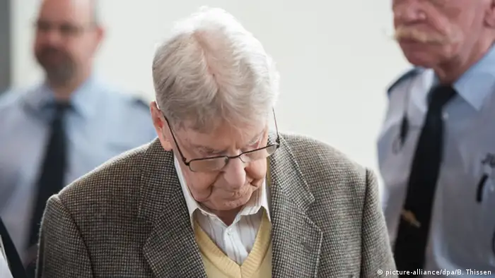 Deutschland Auschwitz-Prozess in Detmold Reinhold Hanning Angeklagter
