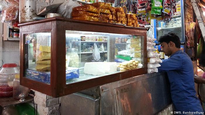 Indien Lebensmittel Markt Kalkutta