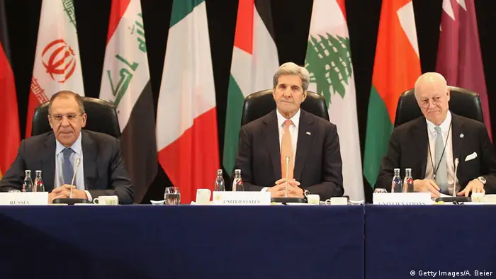 Deutschland Syrien-Konferenz Kerry Lavrow de Mistura