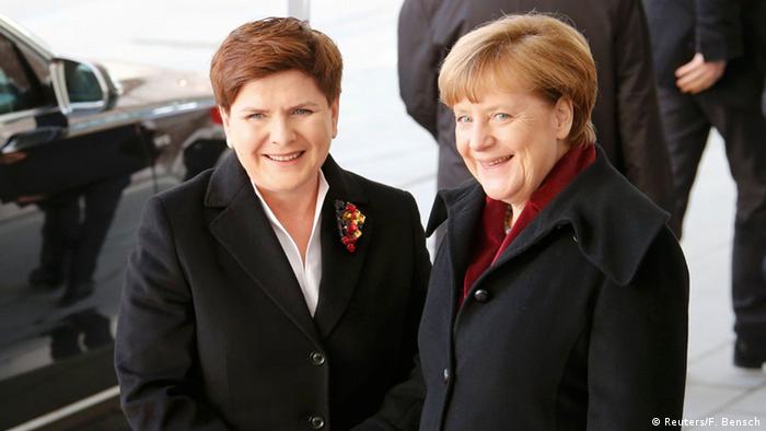Deutschland Angela Merkel empfängt Beata Szydlo
