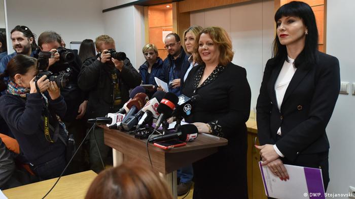 Mazedonien Anklage der Sonderstaatsanwältin Katica Janeva