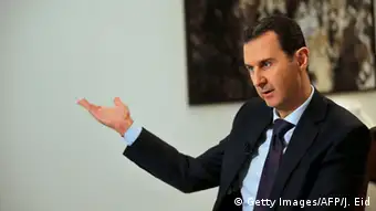 Damaskus Baschar al-Assad AFP Interview
