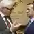 Глава МИД ФРГ Франк-Вальтер Штайнмайер и премьер-министр РФ Дмитрий Медведев в Мюнхене
