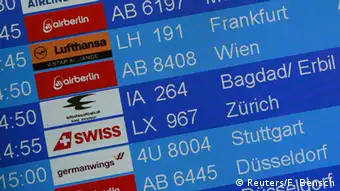 Deutschland Berlin Flughafen Tegel - Iraqi Airways, Flug in den Irak