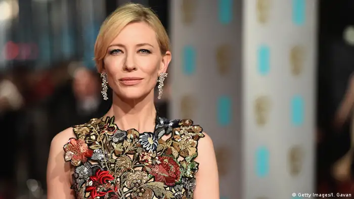Cate Blanchett on the red carpet (Getty Images/I. Gavan)