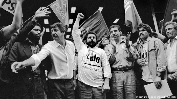 Лула да Силва на предвыборном митинге