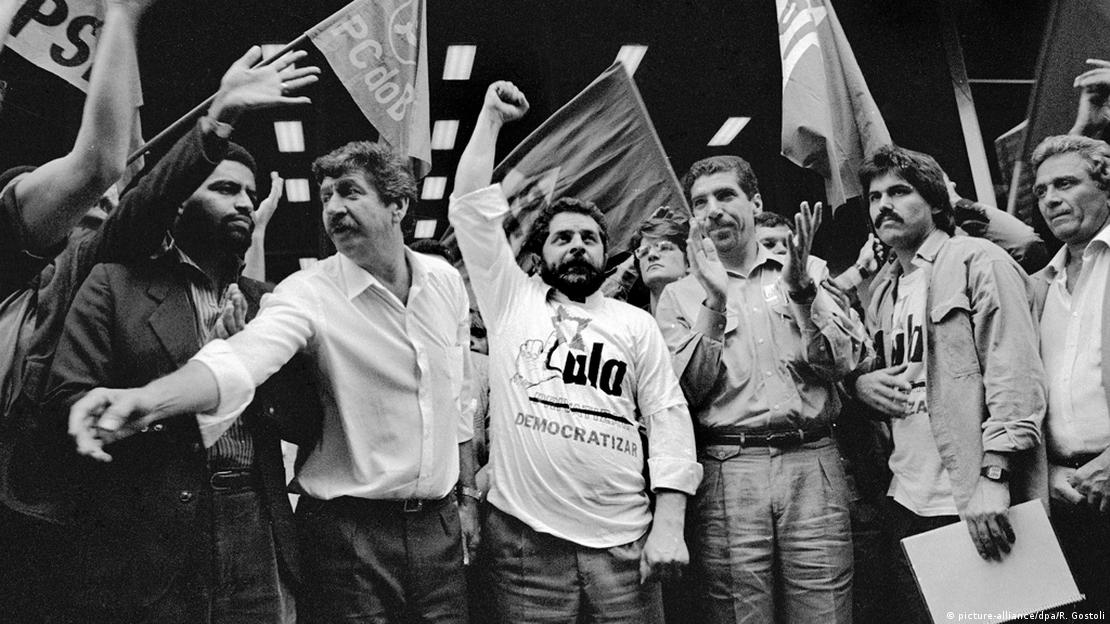 Lula na campanha de 1989