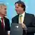 Der Vorsitzende des bosnischen Staatspräsidiums, Dragan Covic und der nieiderländische Außenminister Bert Koenders in Brüssel (Foto: picture-alliance/AP Photo/V. Mayo)