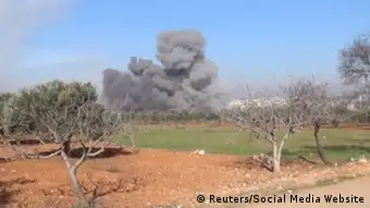 Syrien Luftangriff auf MSF Krankenhaus in der Provinz Idlib