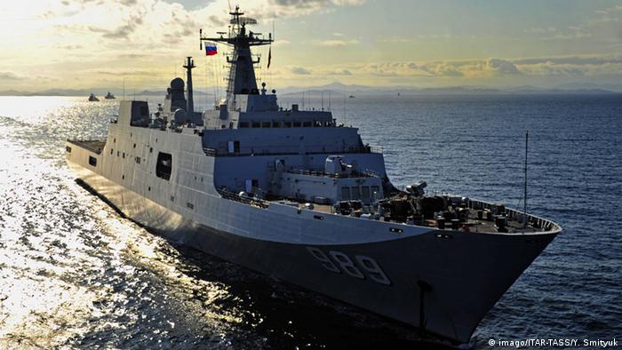 China Changbaishan Schiff in Russland