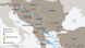 Infografik Balkanroute und die Alternative Routen Englisch Infografik Balkanroute und die Alternative Routen Englisch