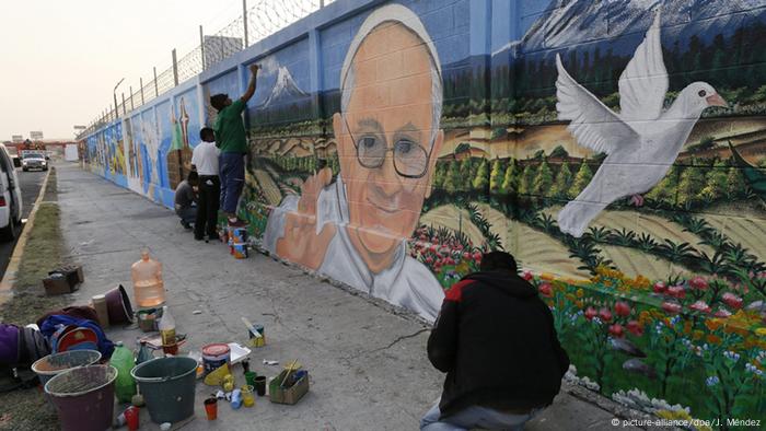 Mexiko Besuch des Papstes