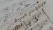 Handschrift einer Komposition von Mozart Handschrift einer Komposition von Mozart
