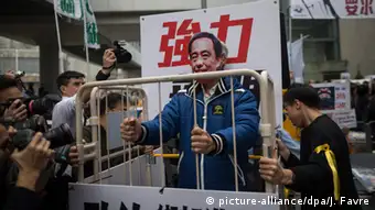 China Hongkong Protest verschwundene Buchhändler