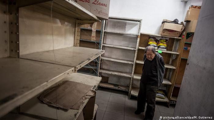 The OPEC nation has been hit by oil prices' downward spiral, resulting in chronic food shortages