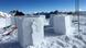 Deutschland Zugspitze Iglu-Bau Deutschland Zugspitze Iglu-Bau