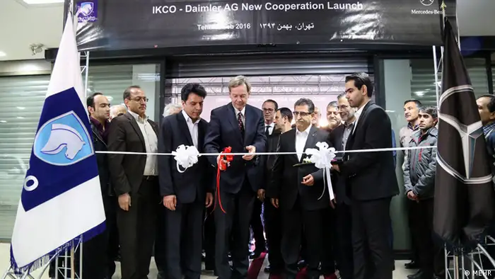 Iran Wochengalerie KW7 - Daimler und Iran Khodro Kooperationszentrum (MEHR)