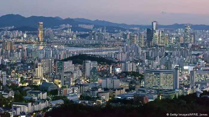Skyline Seoul Südkorea (Getty Images/AFP/E. Jones)