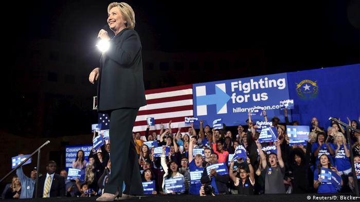 USA Vorwahl Demokraten in Nevada - Hillary Clinton