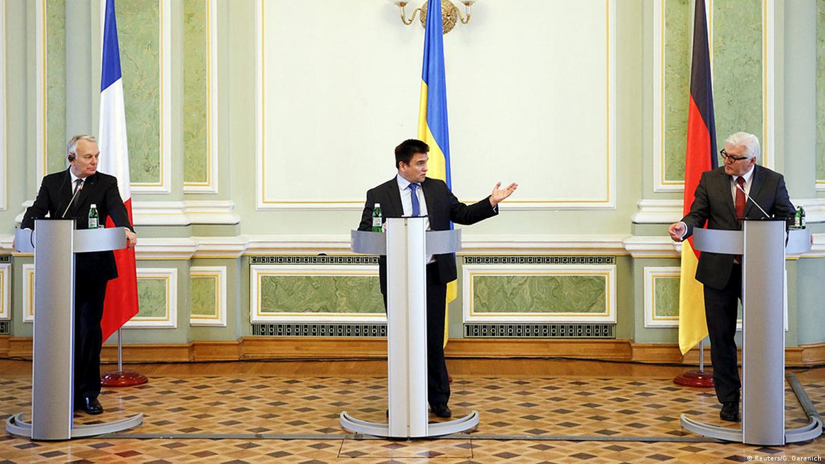 Alemania pide aplicación de acuerdos de paz para Ucrania DW 23/02/2016