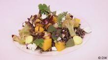Ensalada de quinoa con frutas para 4 personas (mango o fresas)