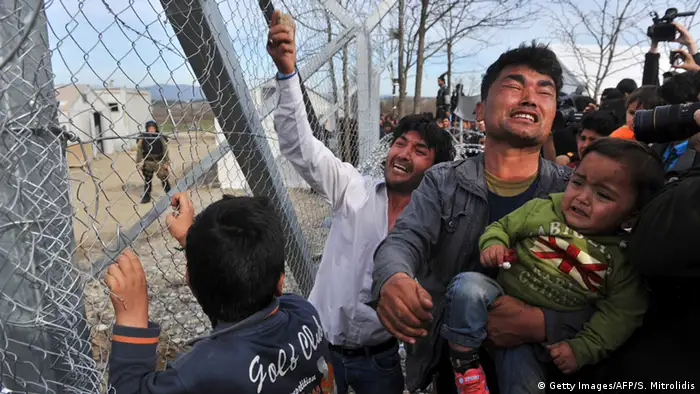 Griechenland Mazedonien Flüchtlinge aus Afghanistan Idomeni