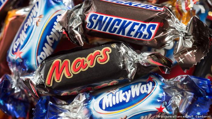 Schokoriegel Mars Snickers Milky Way