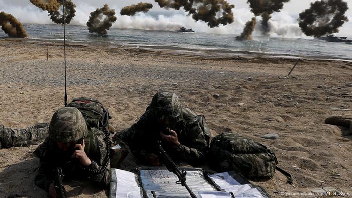 Südkorea Armee Training