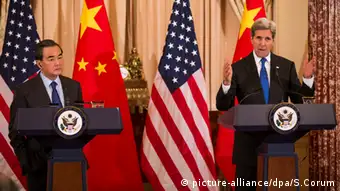 John Kerry Wang Yi USA China Pressekonferenz Washington