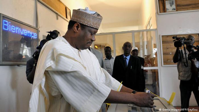 Niger opposition leader Hama Amadou
