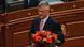 Hashim Thaci, presidente y líder de la coalición PDK, compuesta de exguerrilleros. Hashim Thaci, presidente y líder de la coalición PDK, compuesta de exguerrilleros.