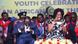 President Mugabe and his wife Grace sit on a dais among Zimbabwean dignitaries President Mugabe and his wife Grace sit on a dais among Zimbabwean dignitaries