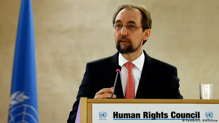 UN Kommissar für Menschenrechte Zeid Ra'ad Al Hussein
